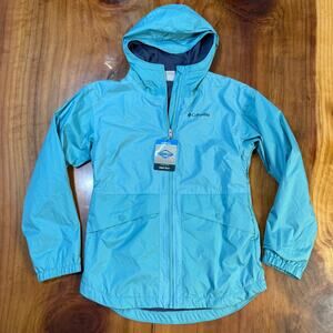 NEW Columbia Girls Jacket Large 14/16 Kids Youth Rainy Trails Fleece Lined DD9